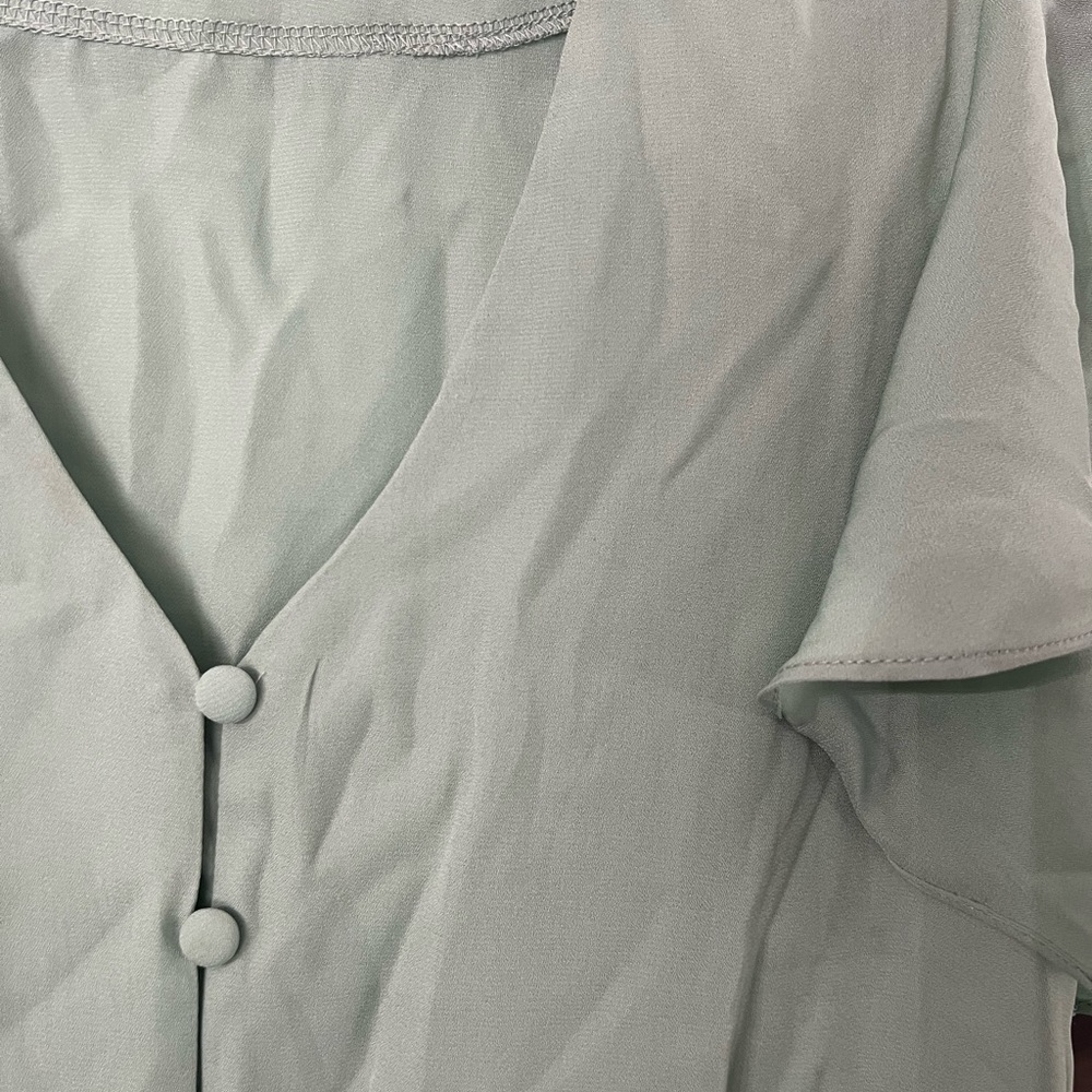 Ruffle blouse size s/m - Picture 2 of 5